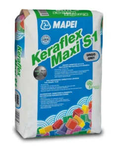 adeziv flexibil gresie si faianta mapei keraflex s1 alb-23kg